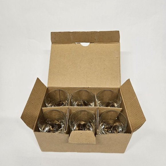 Bohemia Crystalline Crystalex Shot Glass Set of 6 Czech Republic NOS - Picture 2 of 5